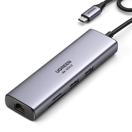 موزع UGREEN USB-C 7 في 1 موديل 90568
