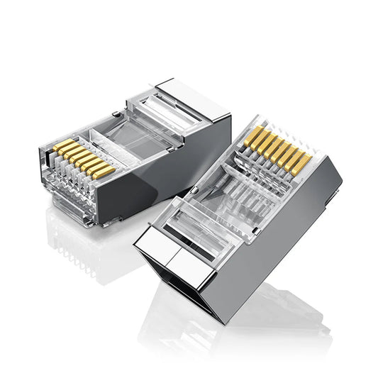 رؤوس RJ45 محمية CAT6 UGREEN عبوات 50 و100 قطعة