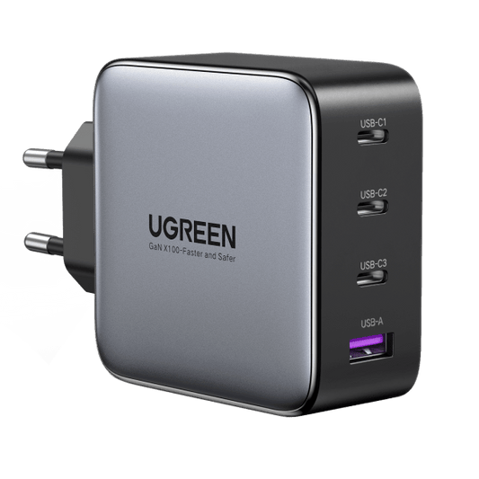 شاحن UGREEN Nexode CD226 GaN بقدرة 100 واط وأربعة منافذ