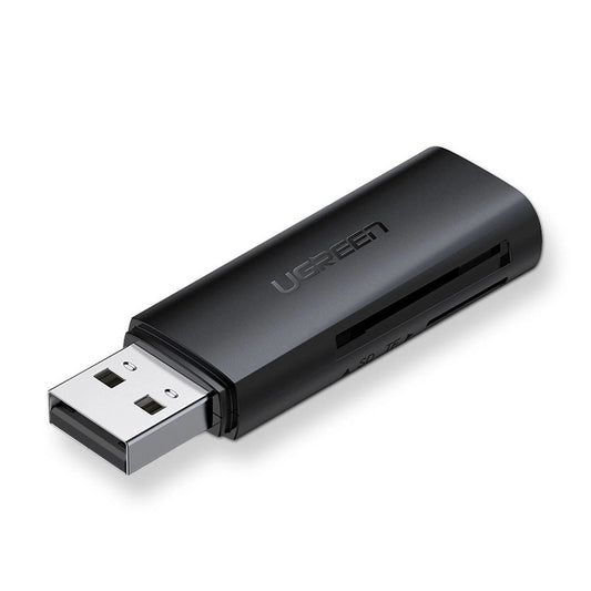 قارئ بطاقات UGREEN CM264 USB 3.0 مزدوج SD وMicroSD موديل 60722