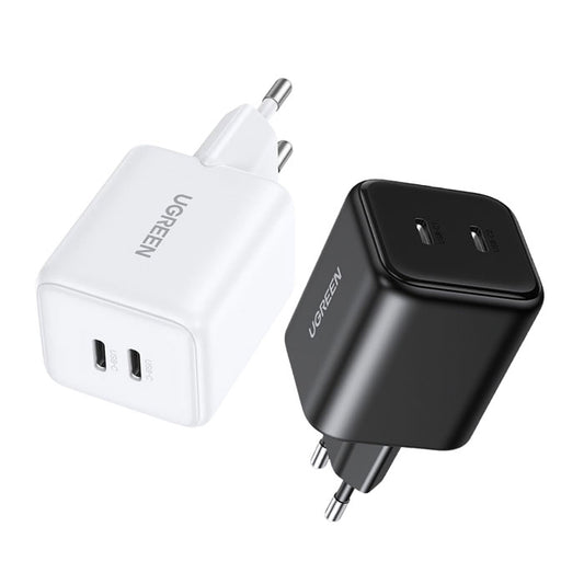 شاحن UGREEN X526 بقدرة 45 واط ثنائي USB-C