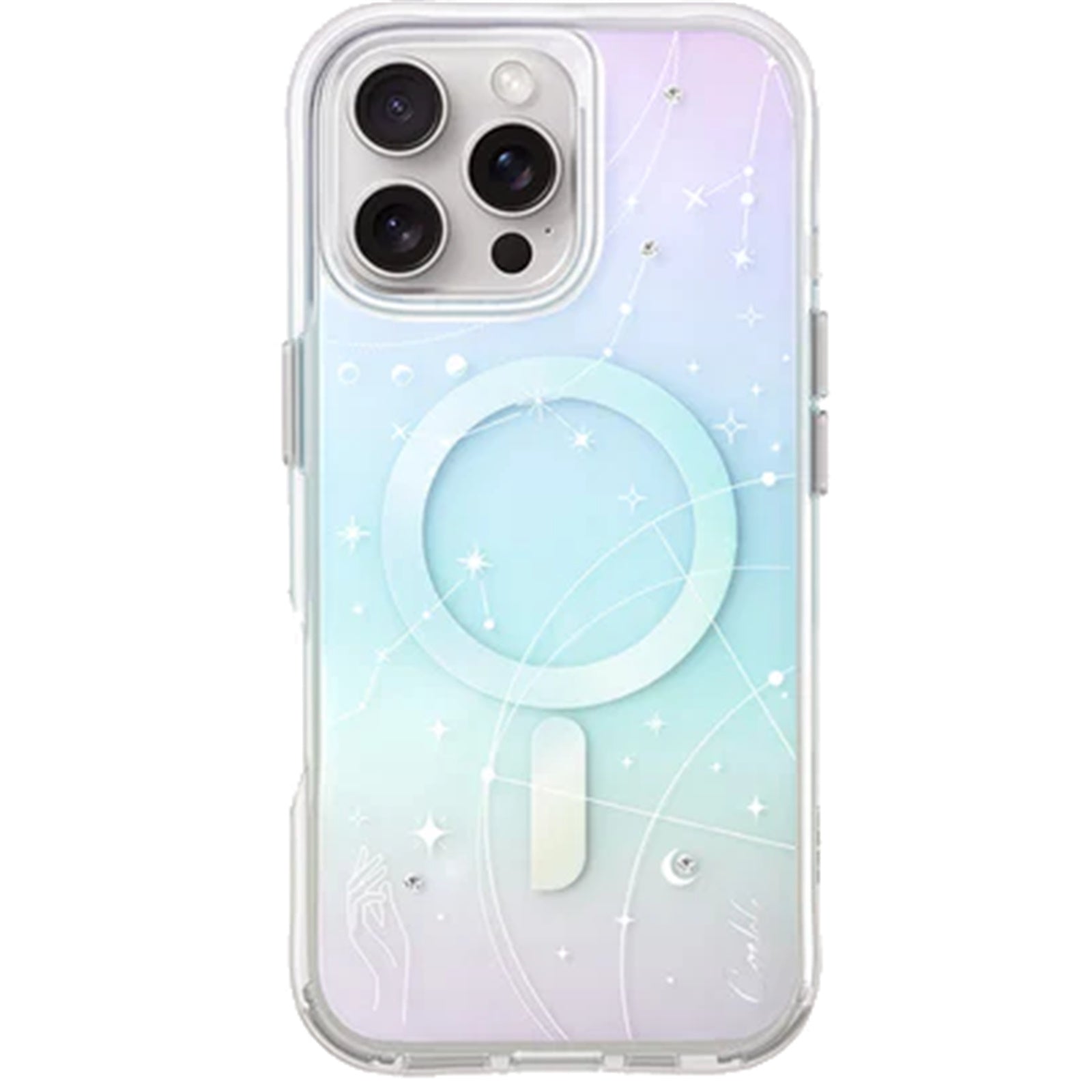 كفر حماية UNIQ COEHL iPhone 16 Pro (6.9") Magnetic Charging Celest - Iridescent | حماية وتصميم أنيق