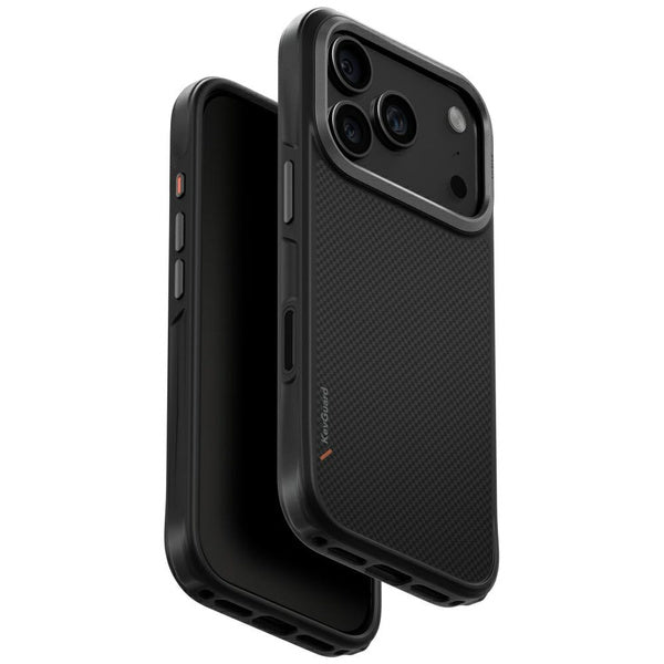 كفر حماية UNIQ HYBRID IPHONE 17 PRO MAGCLICK CHARGING KEVA - CARBON BLACK | حماية وتصميم أنيق