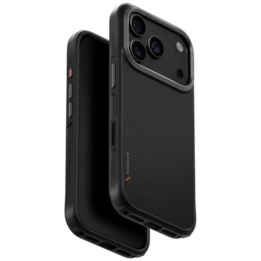 كفر حماية UNIQ HYBRID IPHONE 17 PRO MAGCLICK CHARGING KEVA - CARBON BLACK | حماية وتصميم أنيق
