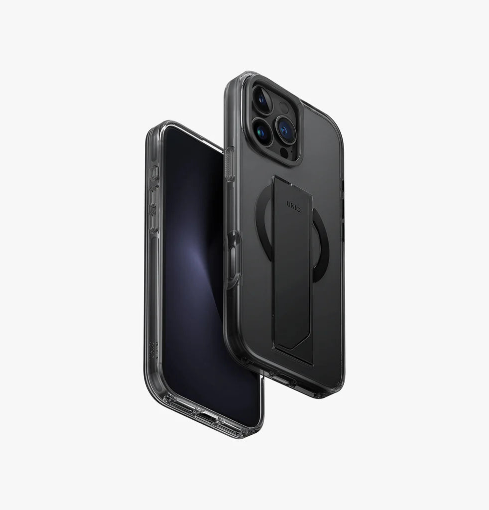 كفر حماية UNIQ HYBRID IPHONE 16 PRO (2024) 6.3 HELDRO MAX MAGCLICK WITH CAMERA STAND - VAPOUR | حماية وتصميم أنيق