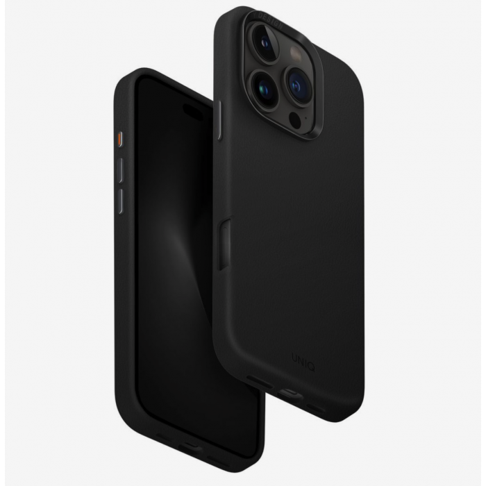كفر حماية UNIQ HYBRID IPHONE 16 PRO (2024) 6.3 MAGCLICK MAGCLICK CHARGING LYDEN - DALLAS BLACK | حماية وتصميم أنيق