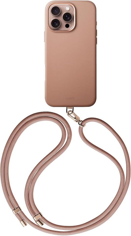 كفر حماية UNIQ Coehl iPhone 16 Pro (2024) 6.3 Magnetic Charging Muse - Dusty Nude | حماية وتصميم أنيق