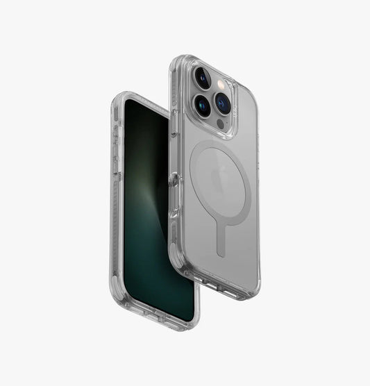 كفر حماية UNIQ HYBRID IPHONE 16 PRO (2024) 6.3 MAGCLICK CHARGING COMBAT - STONE GREY | حماية وتصميم أنيق
