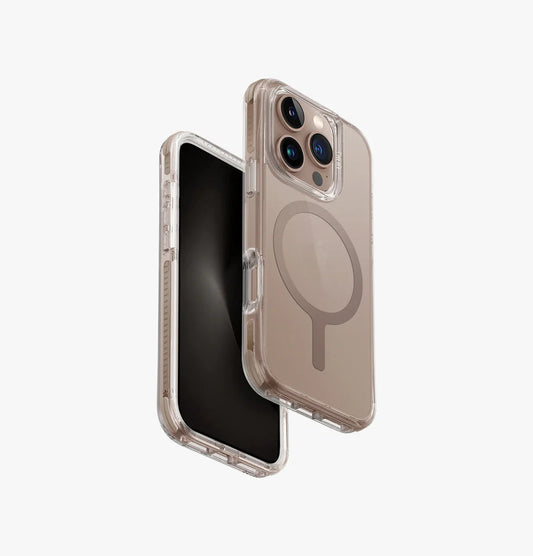 كفر حماية UNIQ HYBRID IPHONE 16 PRO (2024) 6.3 MAGCLICK CHARGING COMBAT - TAUPE GOLD | حماية وتصميم أنيق