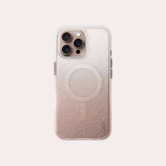 كفر حماية UNIQ COEHL IPHONE 16 PRO (2024) 6.9 MAGNETIC CHARGING LUMINO - ROSE GOLD | حماية وتصميم أنيق