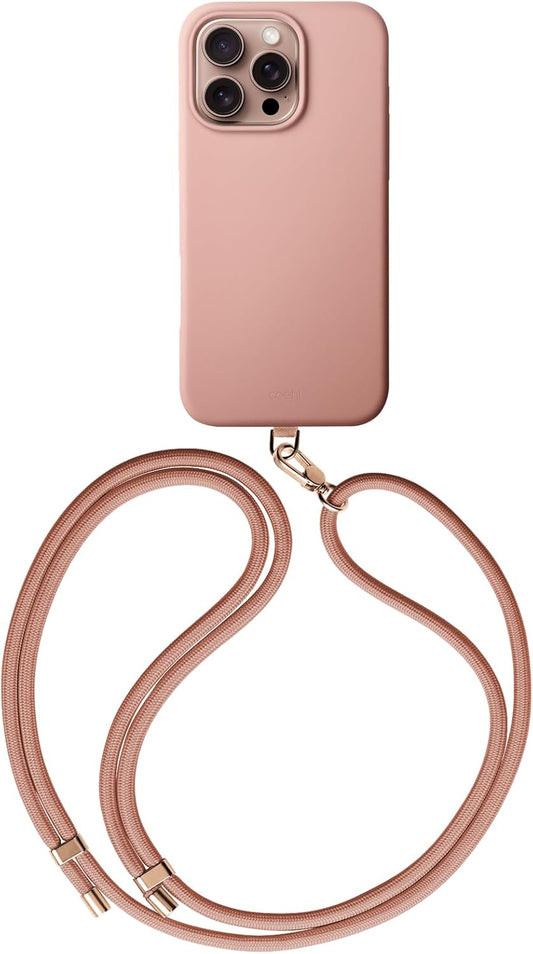 كفر حماية UNIQ Coehl iPhone 16 Pro (2024) 6.9 Magnetic Charging Crème - Ballet Pink | حماية وتصميم أنيق