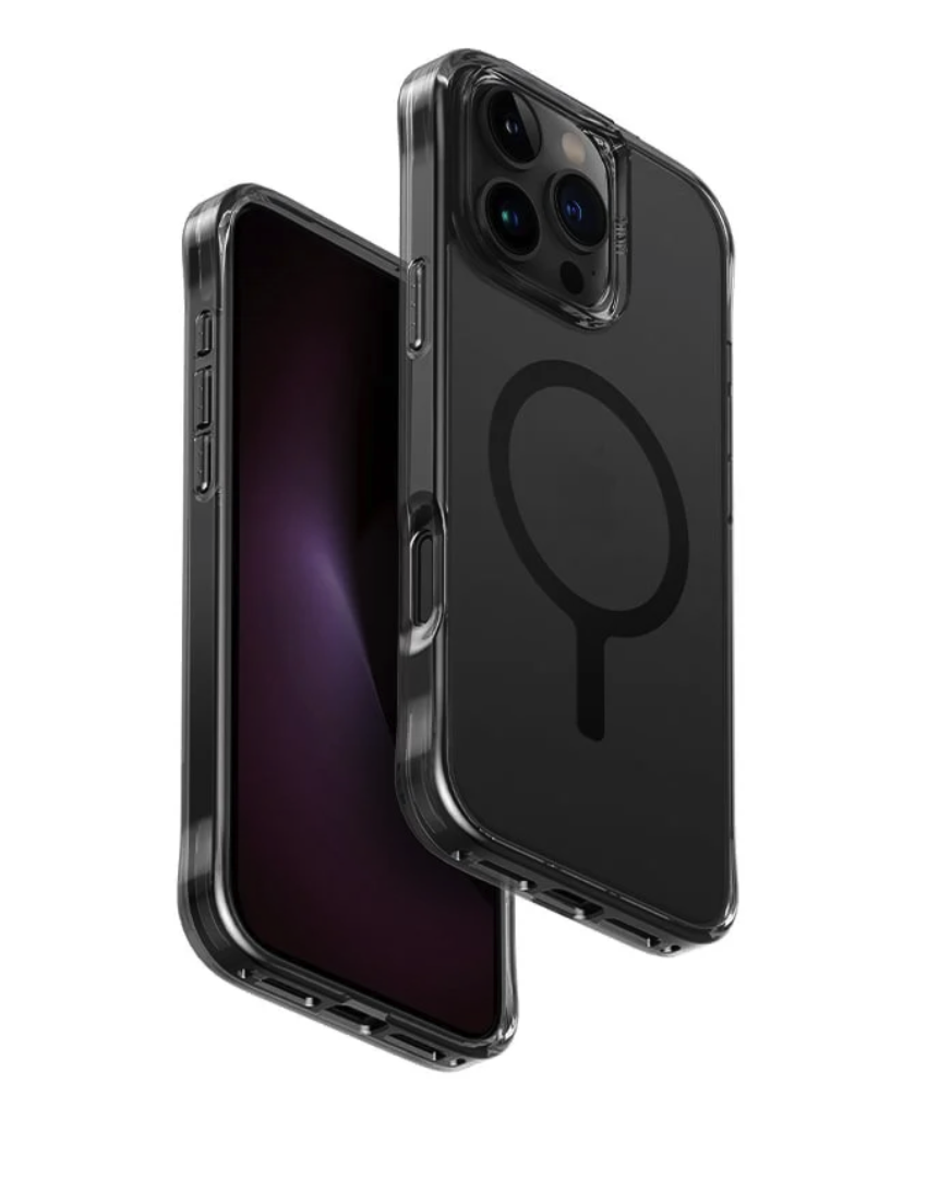 كفر حماية UNIQ Hybrid iPhone 16 Pro (2024) 6.9 MagClick Charging LifePro Xtreme (AF) - Smoke | حماية وتصميم أنيق