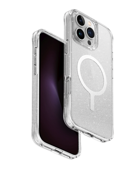 كفر حماية UNIQ HYBRID IPHONE 16 PRO (2024) 6.9 MAGCLICK CHARGING LIFEPRO XTREME - TINSEL | حماية وتصميم أنيق