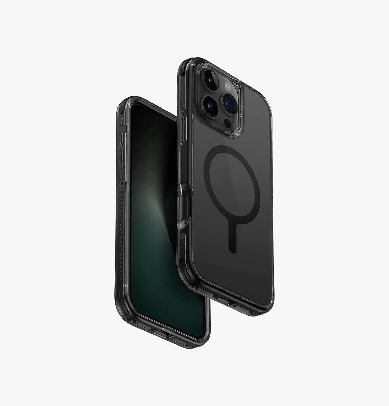 كفر حماية UNIQ HYBRID IPHONE 16 PRO (2024) 6.9 MAGCLICK CHARGING COMBAT - CARBON | حماية وتصميم أنيق
