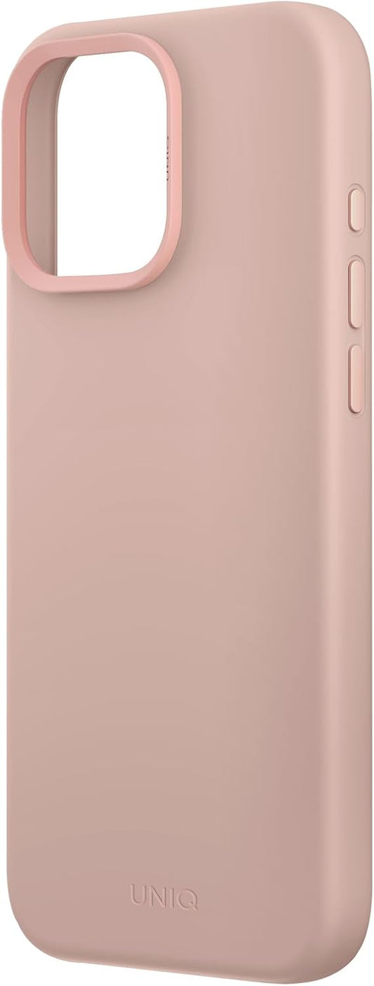 كفر حماية UNIQ HYBRID iPhone 16 Pro MagClick LINO HUE Case – Blush | حماية وتصميم أنيق