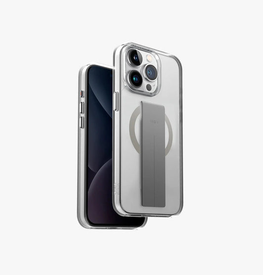 كفر حماية UNIQ HELDRO MAG iPhone 15 Pro Clear Case – Lucent | حماية وتصميم أنيق