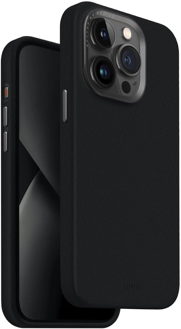 كفر حماية UNIQ LYDEN iPhone 15 Pro Max MagClick Case – Dallas Black | حماية وتصميم أنيق