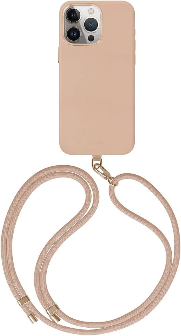 كفر حماية UNIQ COEHL iPhone 15 Pro Magnetic MUSE Case – Dusty Nude | حماية وتصميم أنيق