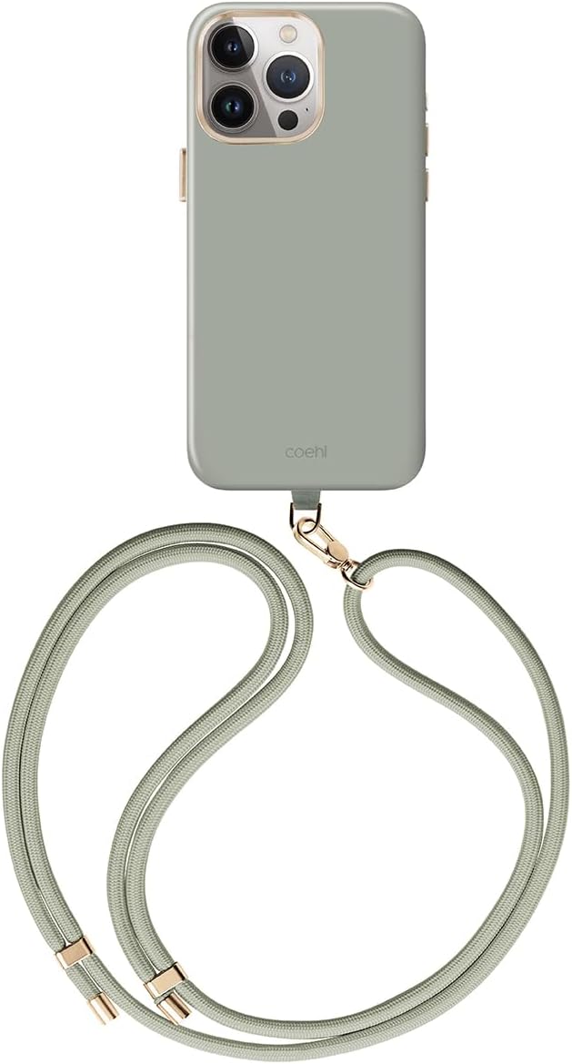 كفر حماية UNIQ COEHL iPhone 15 Pro Max Magnetic Charging Case – Soft Sage | حماية وتصميم أنيق