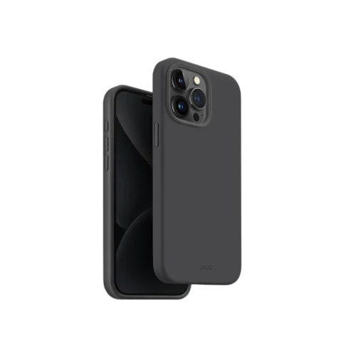 كفر حماية UNIQ HYBRID iPhone 15 Pro MagClick Charging Case – Charcoal Grey | حماية وتصميم أنيق