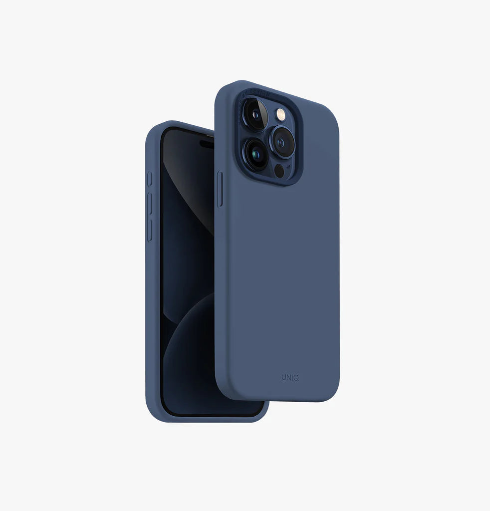 كفر حماية UNIQ HYBRID iPhone 15 Pro MagClick Charging Case – Navy Blue | حماية وتصميم أنيق