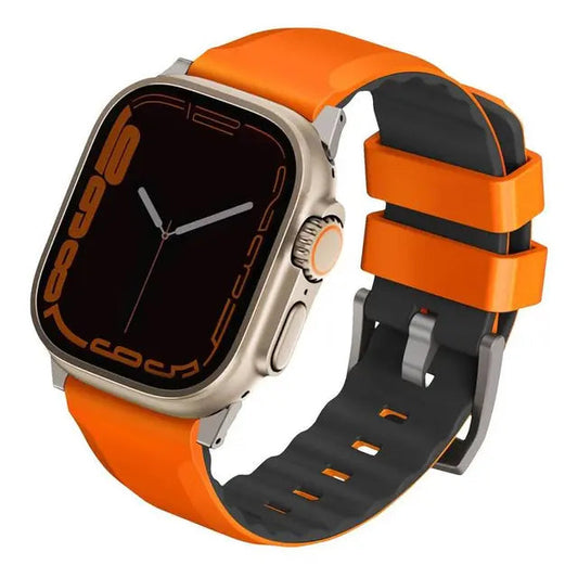 سوار ساعة UNIQ Linus Airosoft Silicone Strap for Apple Watch 49/45/44/42MM | حماية وتصميم أنيق