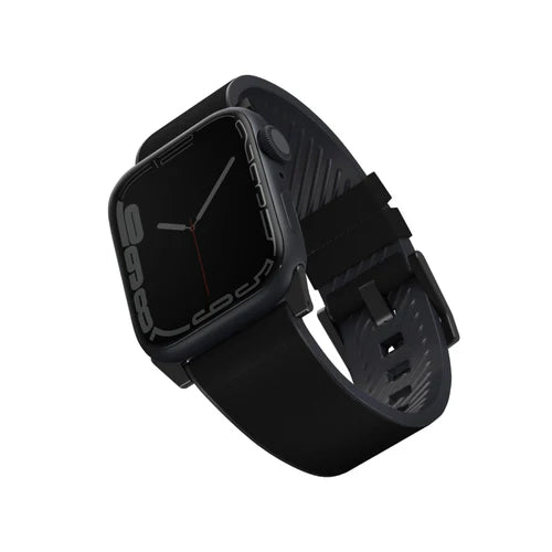 سوار ساعة UNIQ Straden Waterproof Leather Hybrid Apple Watch Strap 49/45/44/42MM | حماية وتصميم أنيق