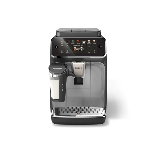 ماكينة قهوة Philips Series 4400 أوتوماتيكية بالكامل 15 بار مع 12 مستوى طحن ونظام حليب LatteGo