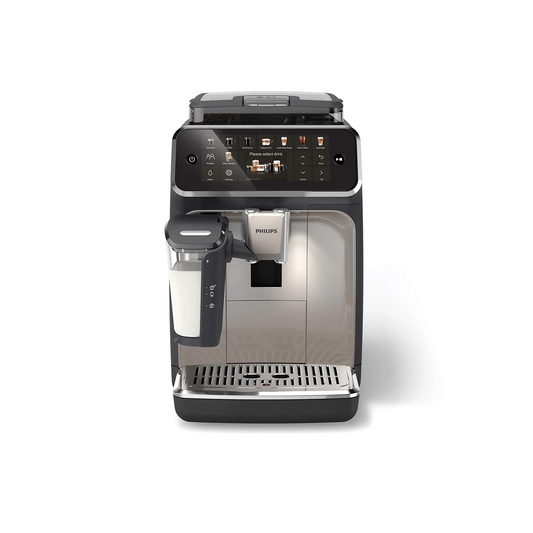 ماكينة قهوة Philips Series 5500 مع 12 مستوى طحن وخزان ماء 1.8 لتر مع شاشة TFT وQuickStart لتحضير جميع انواع القهوة