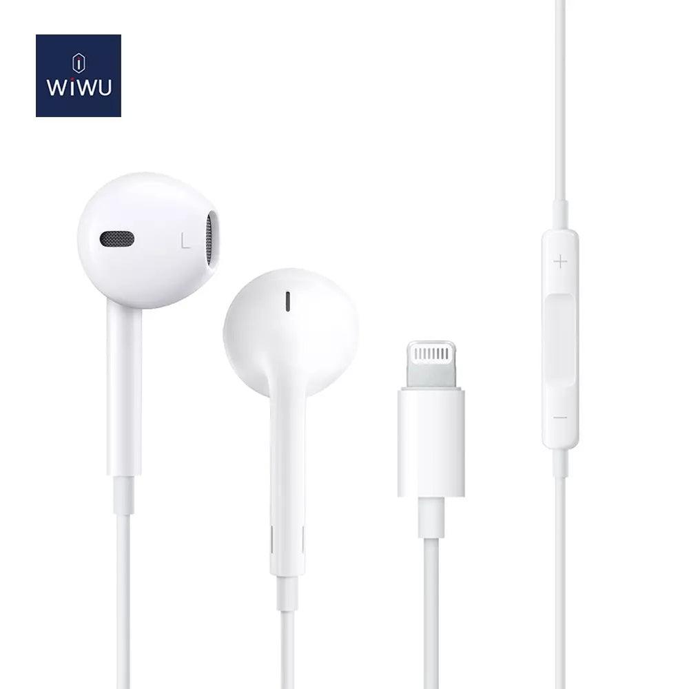 سماعات أذن لاسلكية من WIWU موديل 6973218933054 مع Lightning