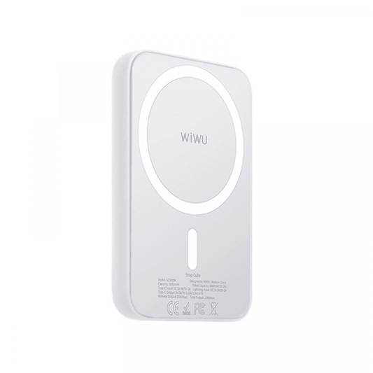باور بانك من WIWU موديل 6936686400725 مع 5000mAh لاسلكي