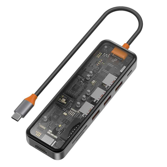 موزع منافذ من WIWU موديل 693668640842 مع 100W وType-C