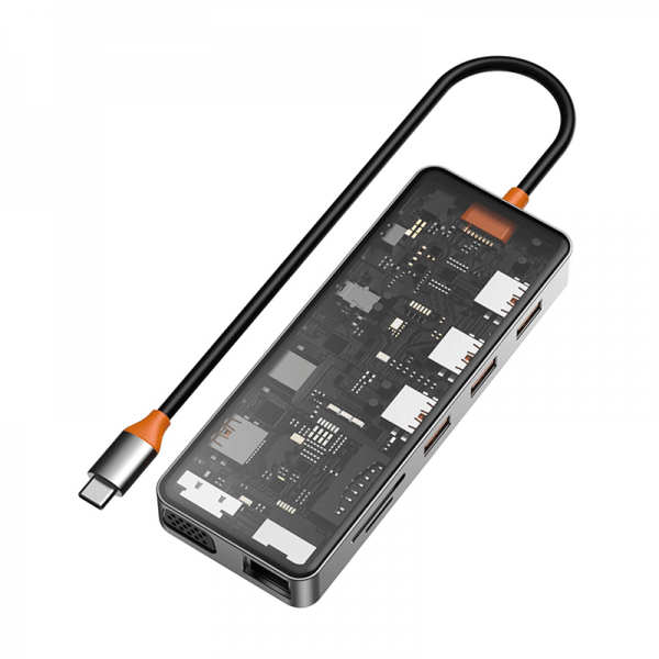 موزع منافذ من WIWU موديل USB-C مع USB-C