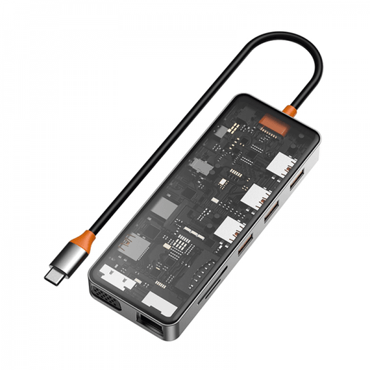 موزع منافذ من WIWU موديل USB-C مع USB-C