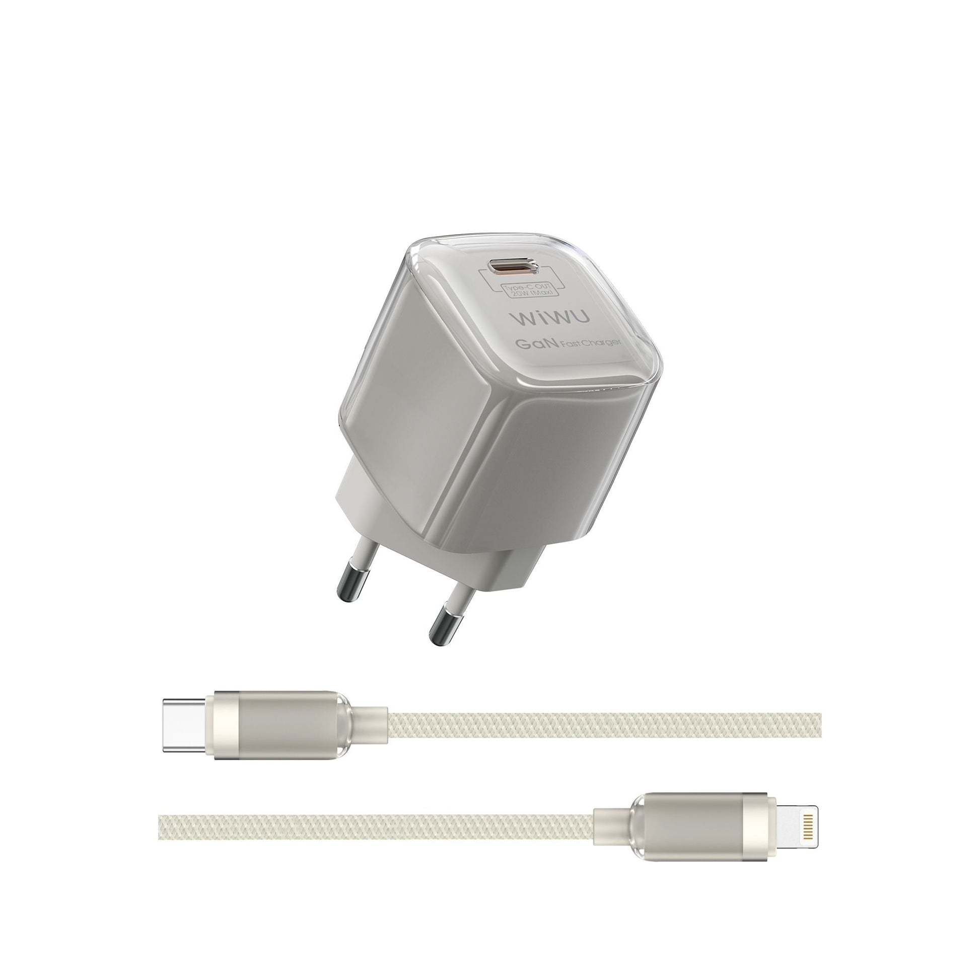 شاحن من WIWU موديل Wi- U016 مع 20W وGaN