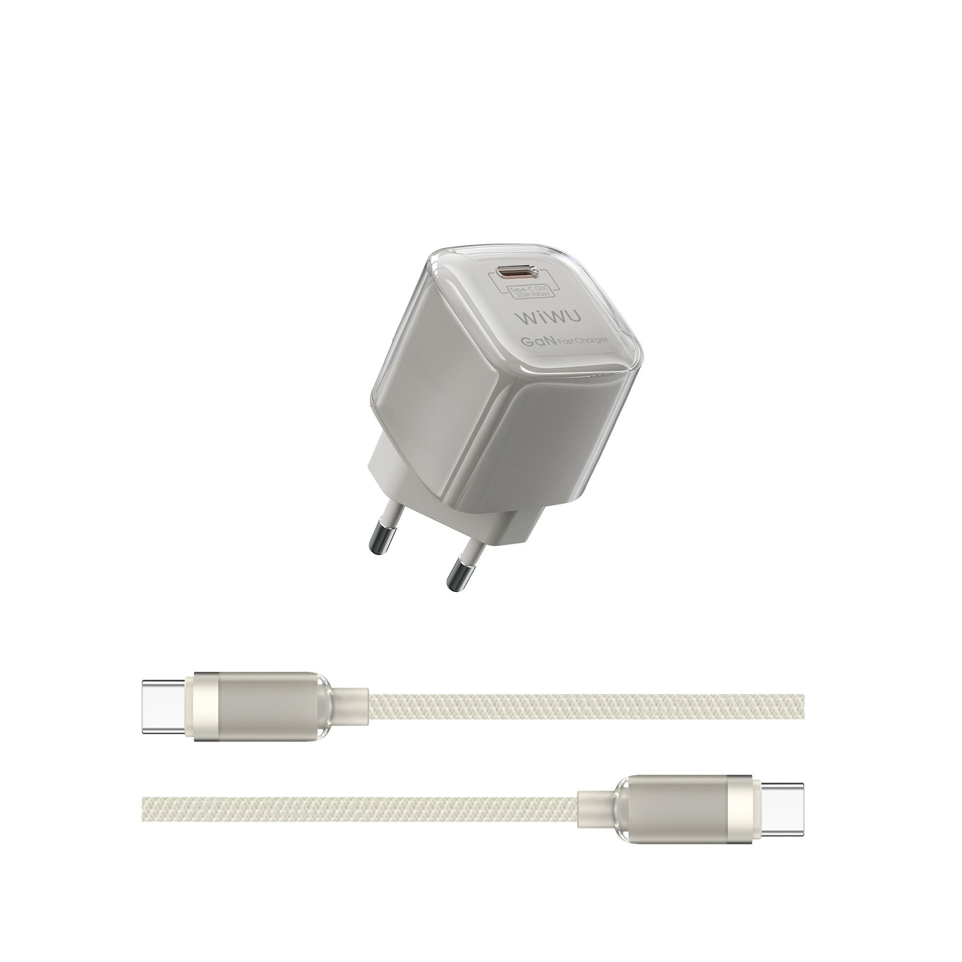 شاحن من WIWU موديل Wi- U017 مع 30W وGaN