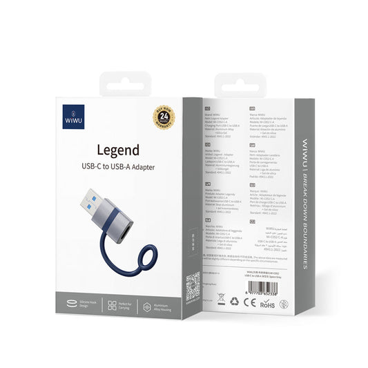 محول من WIWU موديل Wi-C052 مع Type-C