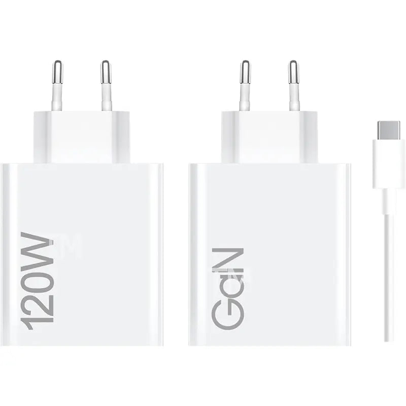شاحن سريع Charger with USB-C Cable 120W 6A White BHR9462EU من شاومي – 120W