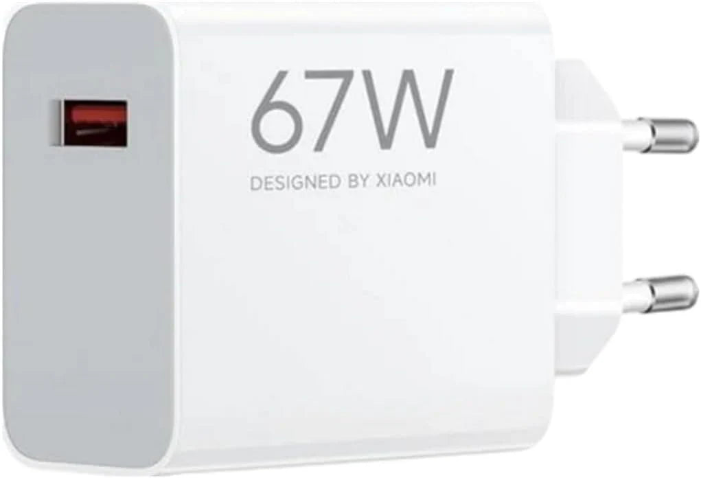 شاحن سريع Travel Charger HyperCharge Type-A 67W White EU – BHR07SKEU من شاومي – 67W