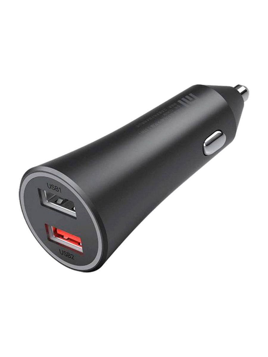 شاحن سيارة Mi 37W Dual-Port Car Charger من شاومي – 37W و27W موديل GDS4147GL