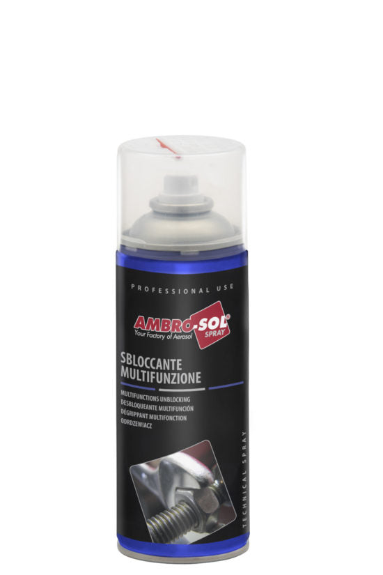 بخاخ مزيل الصدأ الايطالي لـ جميع المعدات الميكانيكية 400 مل من AMBRO-SOL بخاخ مزيل الصدأ الايطالي لـ جميع المعدات الميكانيكية 400 مل من AMBRO-SOL
